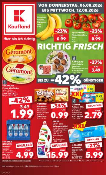 Prospekte Kaufland - 6.08.2026 - 12.08.2026.