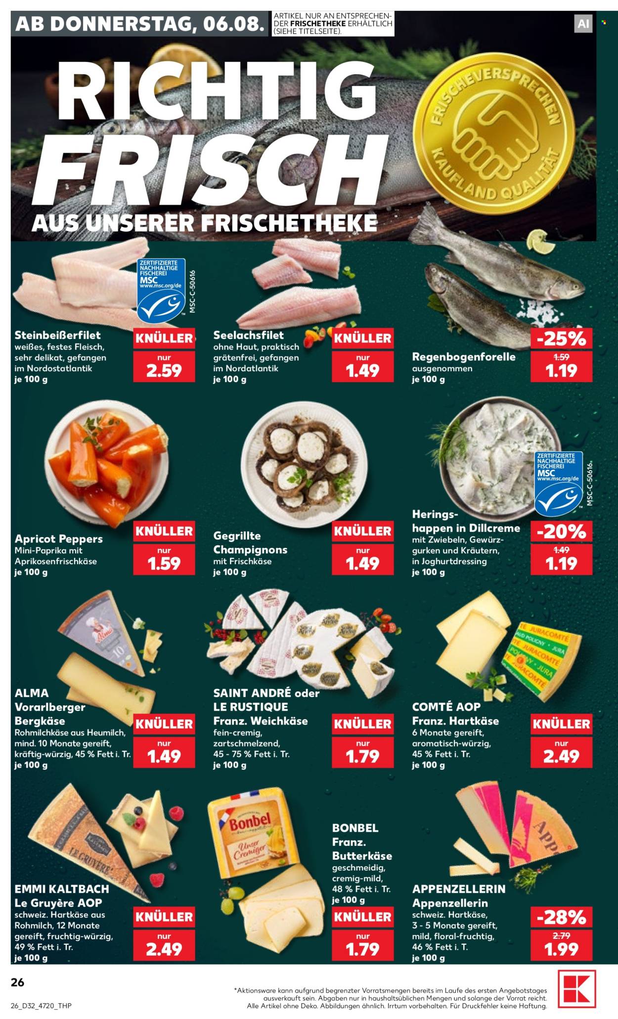 Kaufland Prospekte  - 6.08.2026 - 12.08.2026. Seite 26