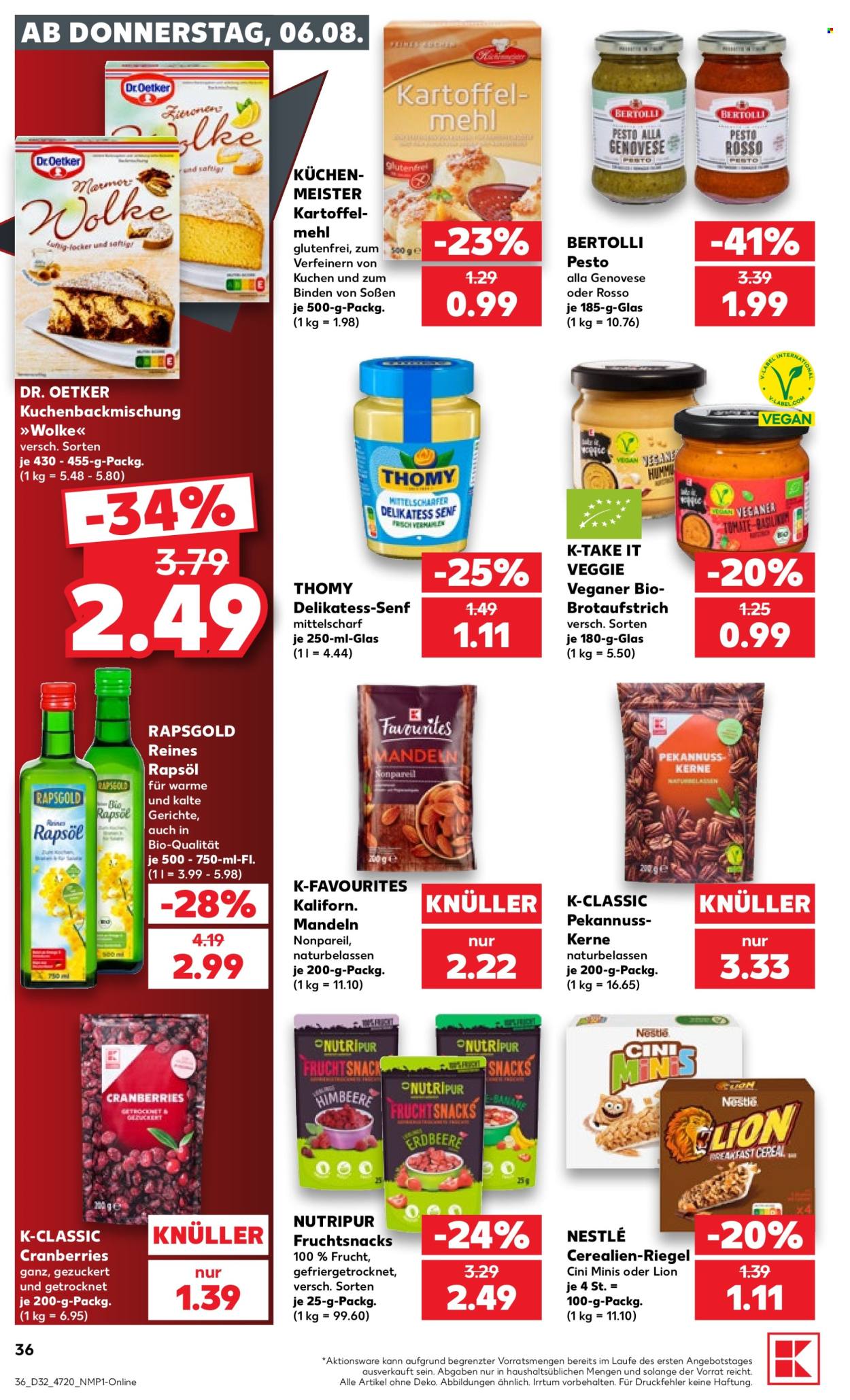 Kaufland Prospekte  - 6.08.2026 - 12.08.2026. Seite 36