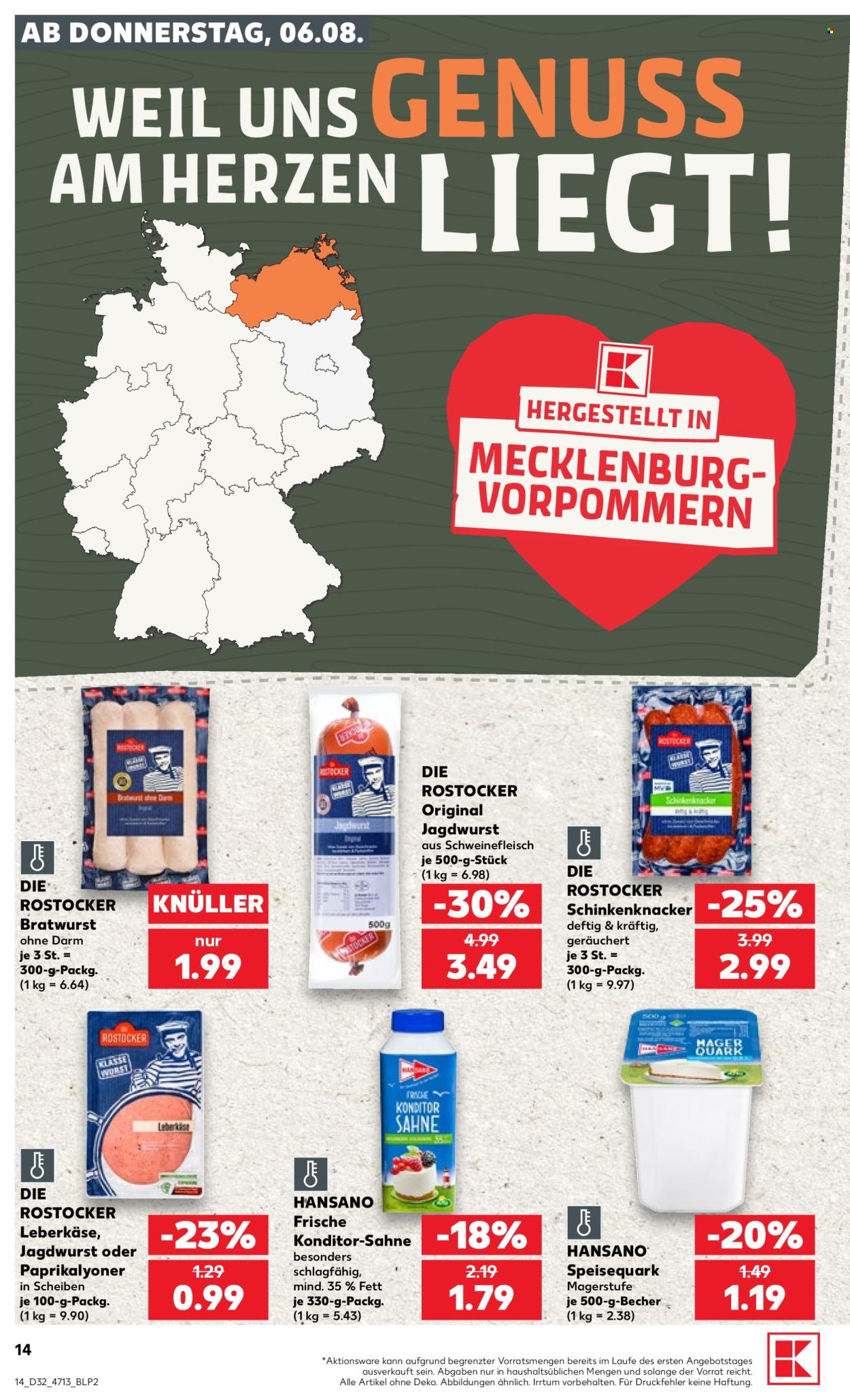 Kaufland Prospekte  - 6.08.2026 - 12.08.2026. Seite 14