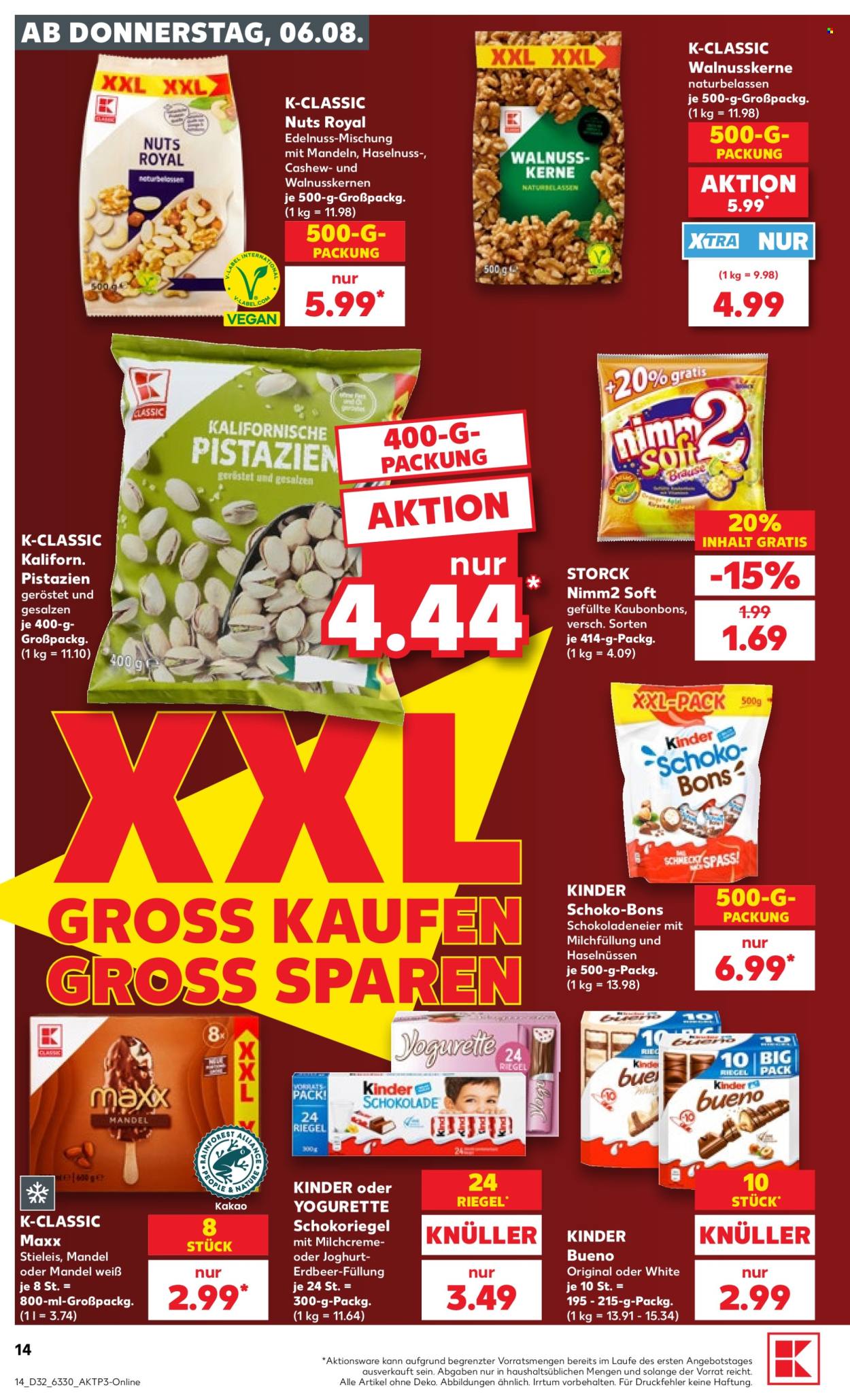 Kaufland Prospekte  - 6.08.2026 - 12.08.2026. Seite 14
