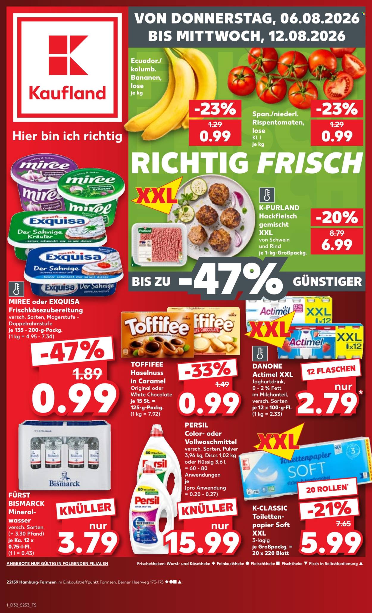 Kaufland Prospekte  - 6.08.2026 - 12.08.2026. Seite 1