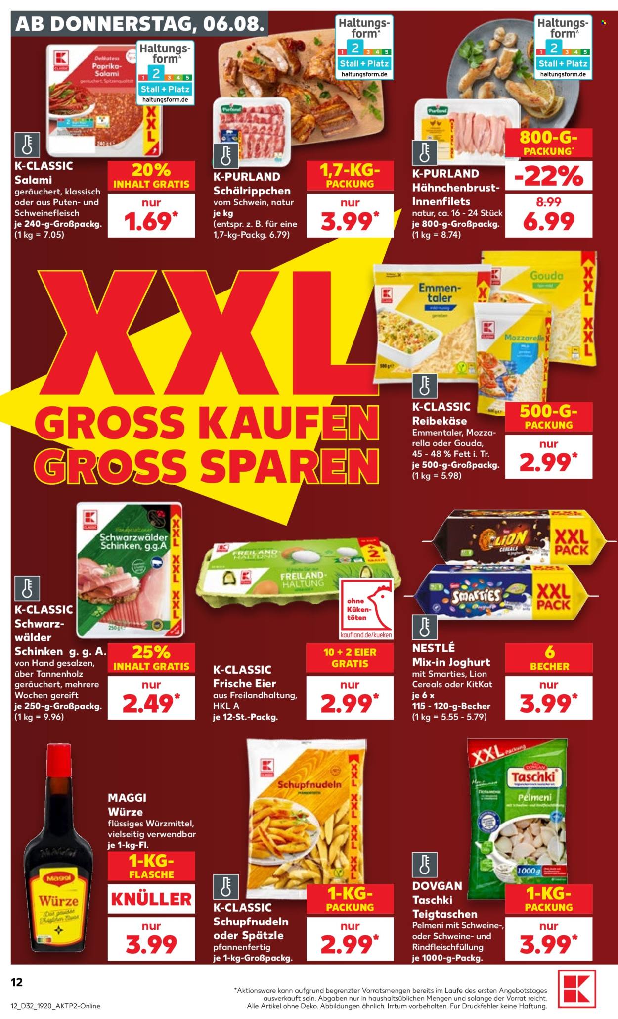 Kaufland Prospekte  - 6.08.2026 - 12.08.2026. Seite 12