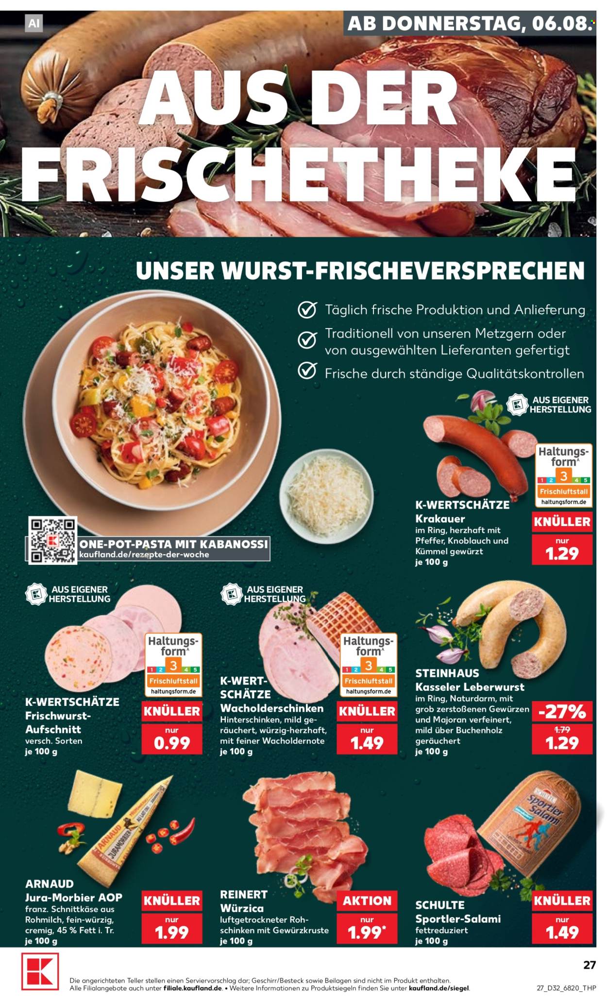 Kaufland Prospekte  - 6.08.2026 - 12.08.2026. Seite 27
