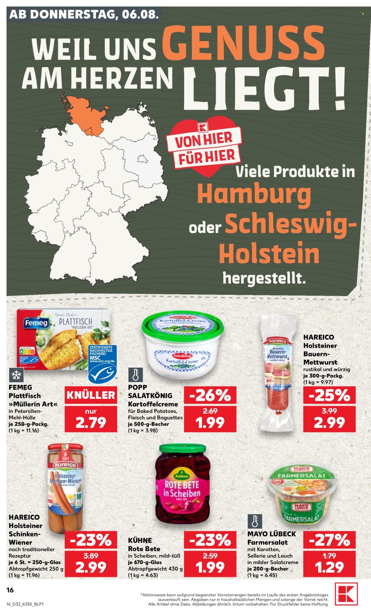 Kaufland Prospekte  - 6.08.2026 - 12.08.2026. Seite 16