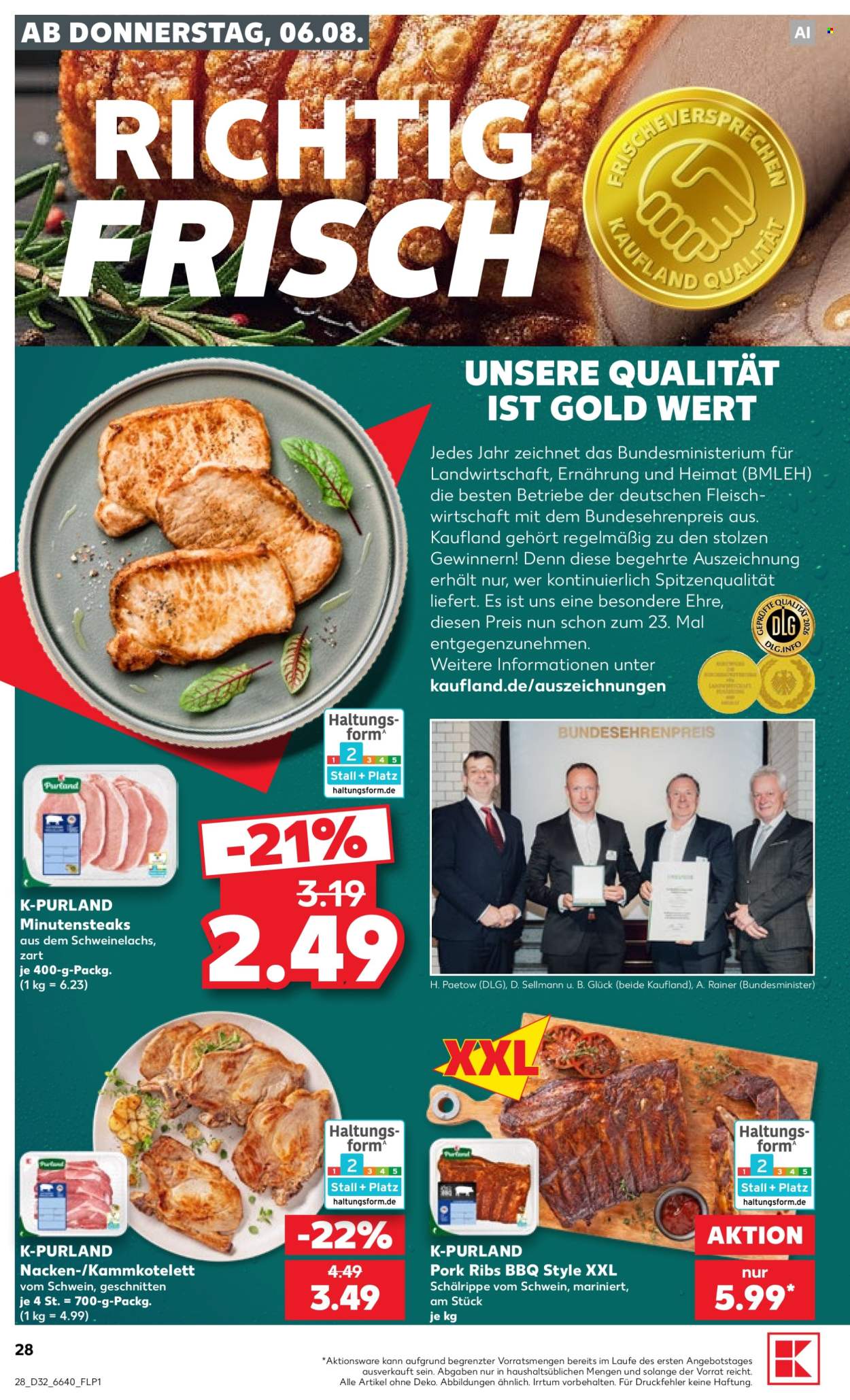 Kaufland Prospekte  - 6.08.2026 - 12.08.2026. Seite 28