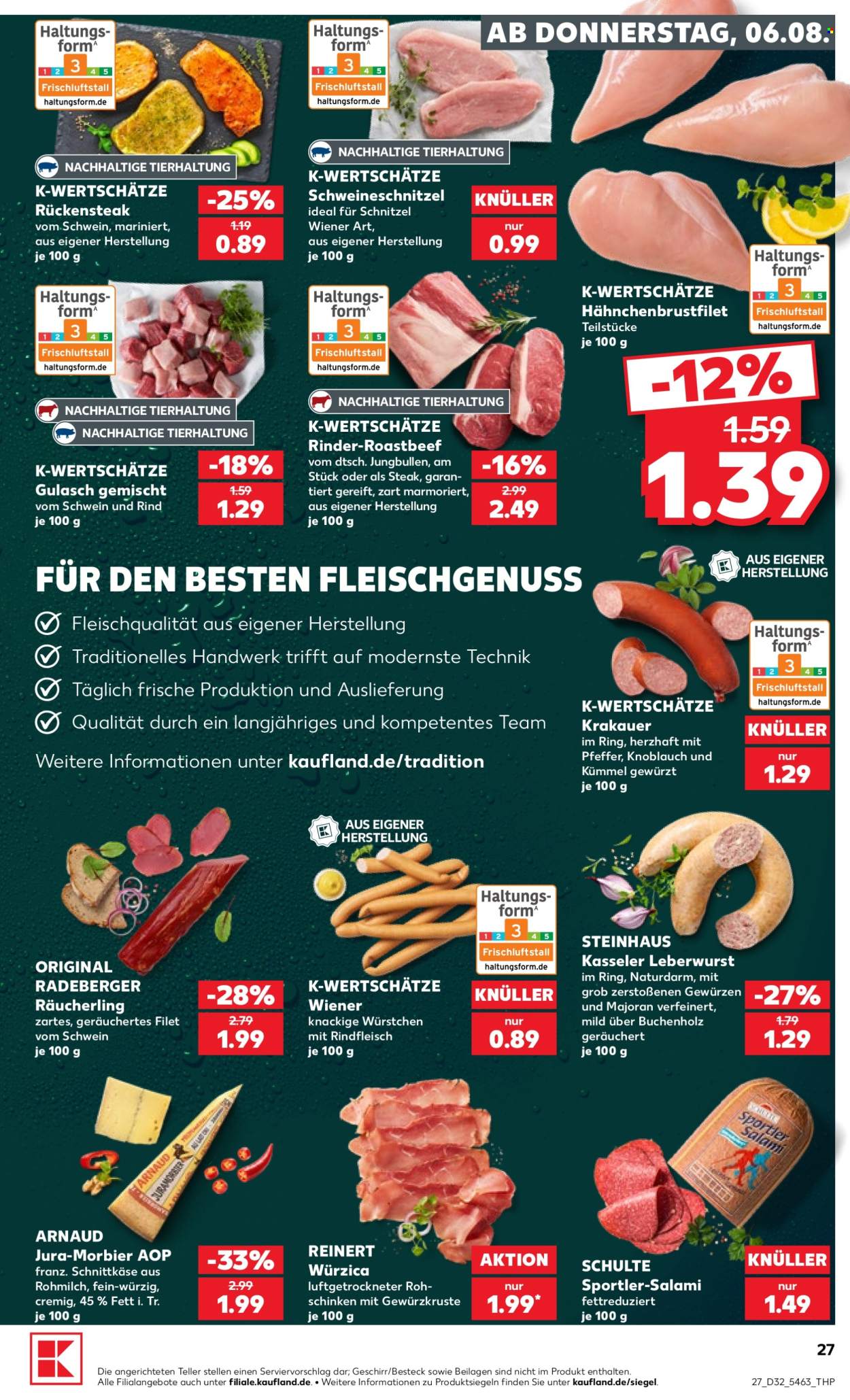 Kaufland Prospekte  - 6.08.2026 - 12.08.2026. Seite 27