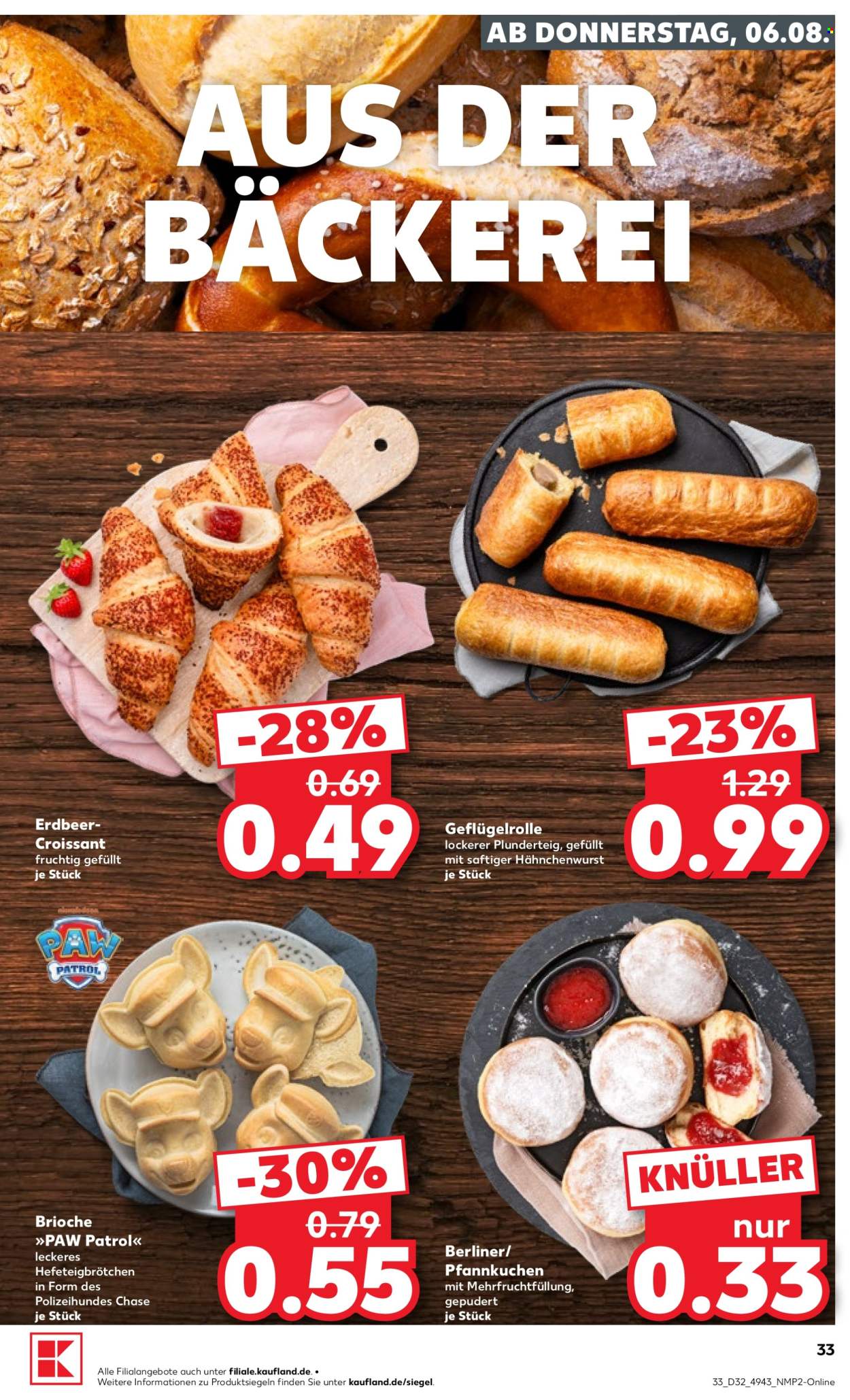 Kaufland Prospekte  - 6.08.2026 - 12.08.2026. Seite 33