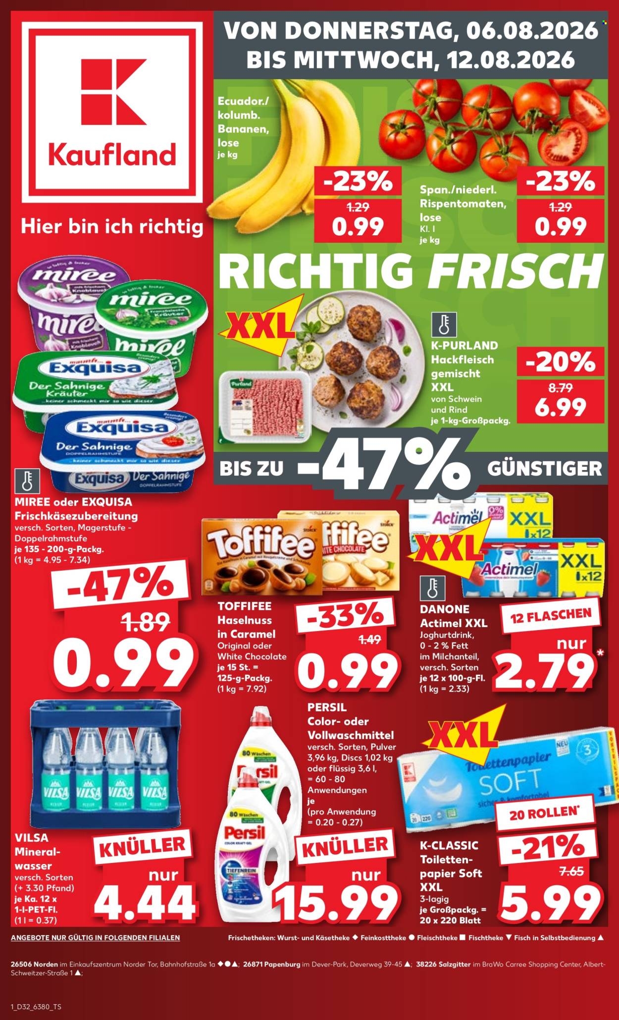 Kaufland Prospekte  - 6.08.2026 - 12.08.2026. Seite 1