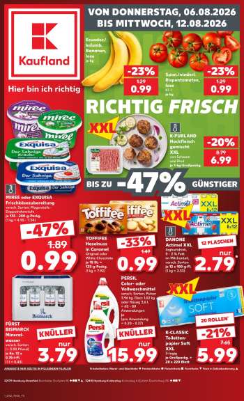 Prospekte Kaufland - 6.08.2026 - 12.08.2026.