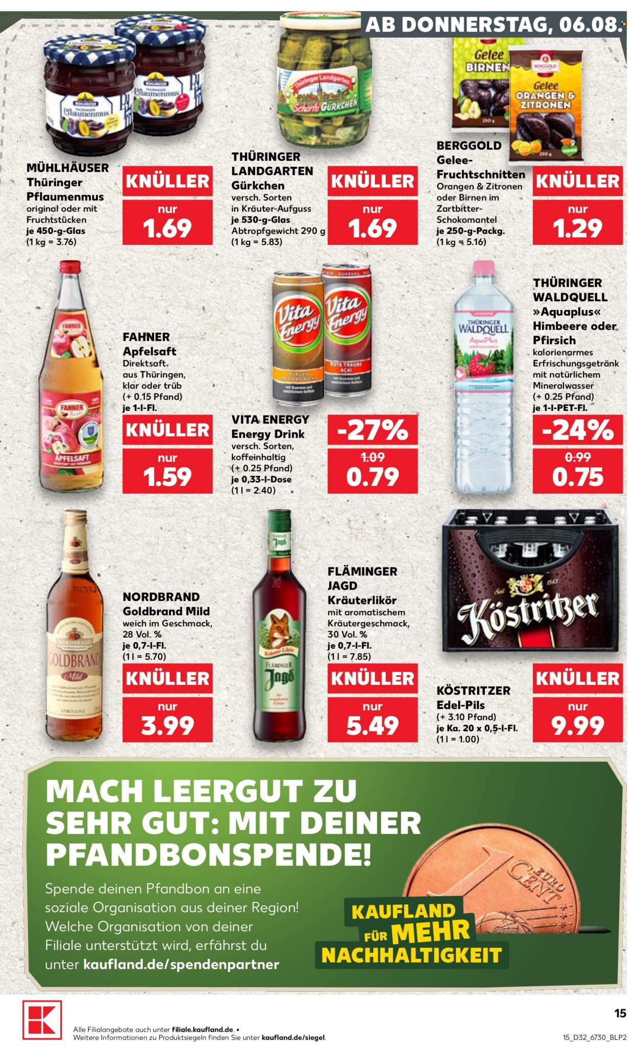 Kaufland Prospekte  - 6.08.2026 - 12.08.2026. Seite 15
