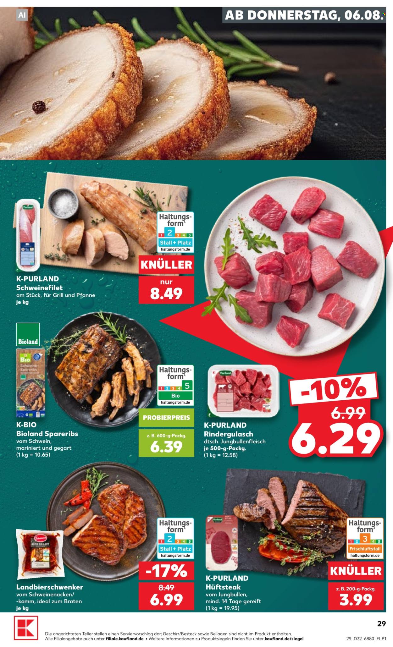 Kaufland Prospekte  - 6.08.2026 - 12.08.2026. Seite 29