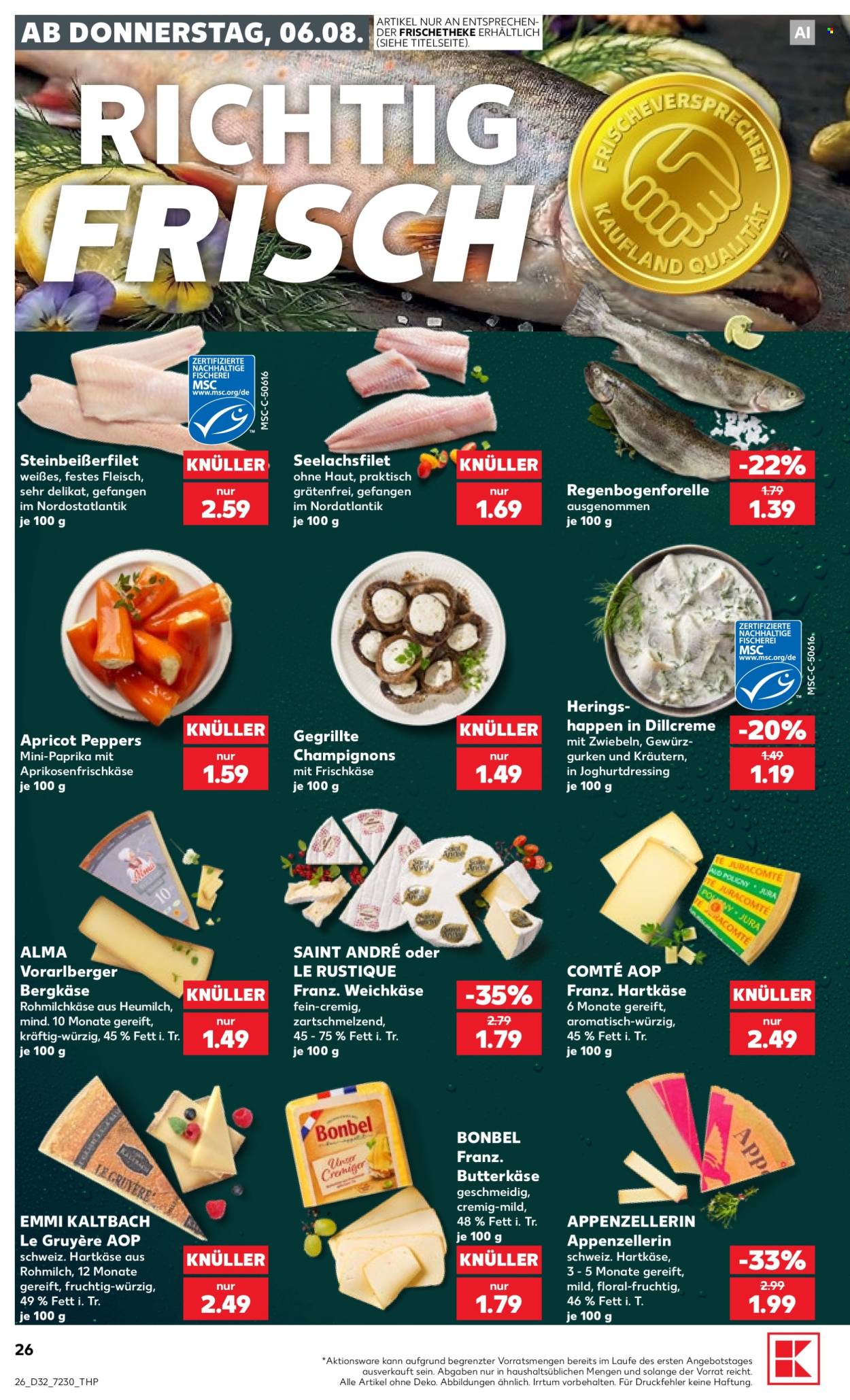 Kaufland Prospekte  - 6.08.2026 - 12.08.2026. Seite 26