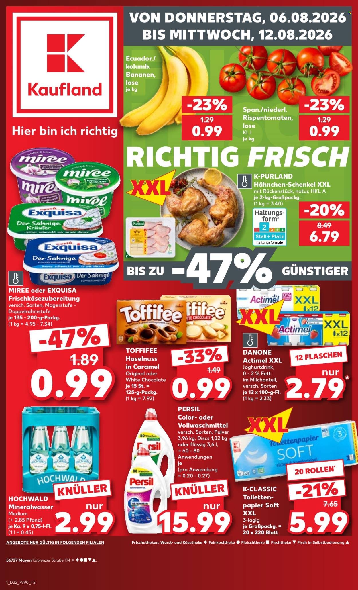 Kaufland Prospekte  - 6.08.2026 - 12.08.2026. Seite 1