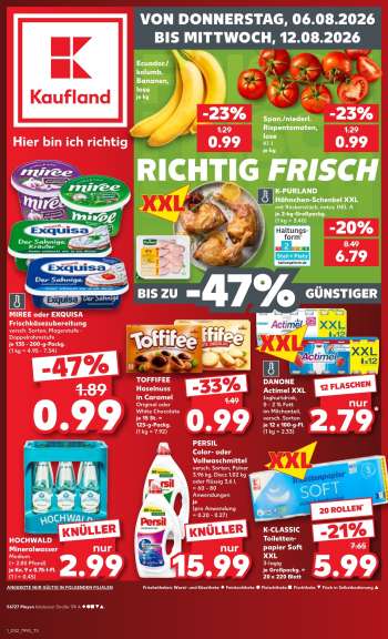 Prospekte Kaufland - 6.08.2026 - 12.08.2026.