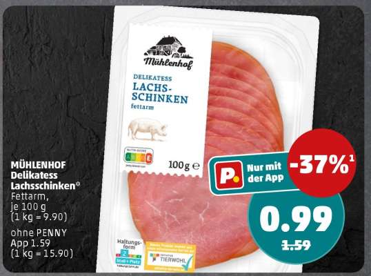 MÜHLENHOF Delikatess Lachsschinken