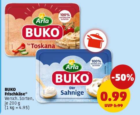 Buko Frischkäse