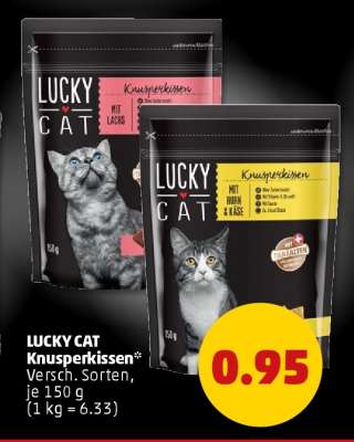 LUCKY CAT Knusperkissen