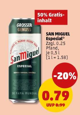 San Miguel Especial