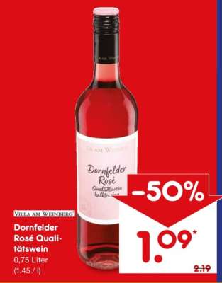 Dornfelder Rosé Qualitätswein