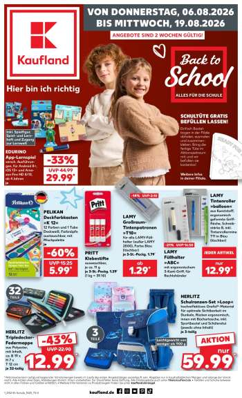 Prospekte Kaufland - 6.08.2026 - 19.08.2026.