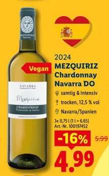 Mezquiriz Chardonnay Navarra DO