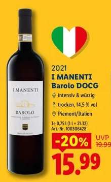 I Manenti Barolo DOCG