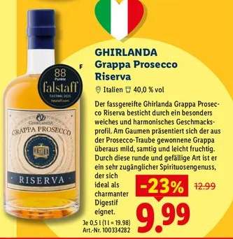 GIRLANDA Grappa Prosecco Riserva