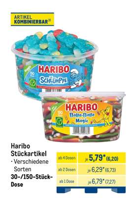 Haribo Stückartikel