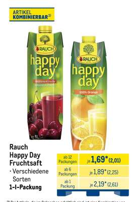 Rauch Happy Day Fruchtsaft