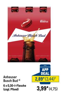 ANHEUSER-BUSCH BUD