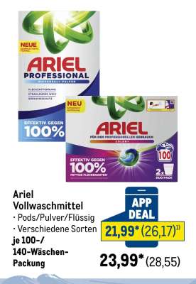 Ariel Vollwaschmittel