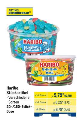Haribo Stückartikel