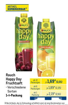 Rauch Happy Day Fruchtsaft