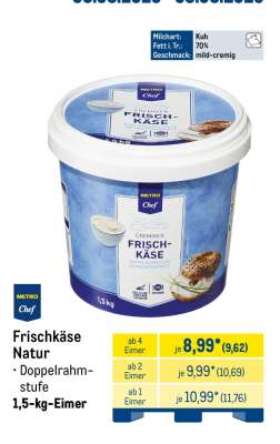 Frischkäse Natur