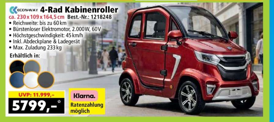 4-Rad Kabinenroller