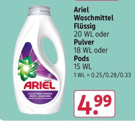 Ariel Waschmittel*