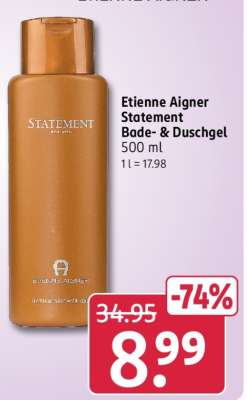 Etienne Aigner Statement Bade- & Duschgel