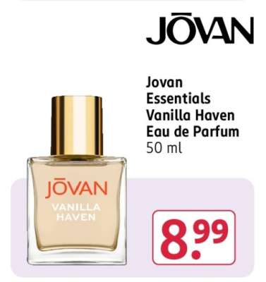 Jovan Essentials Vanilla Haven Eau de Parfum 50 ml