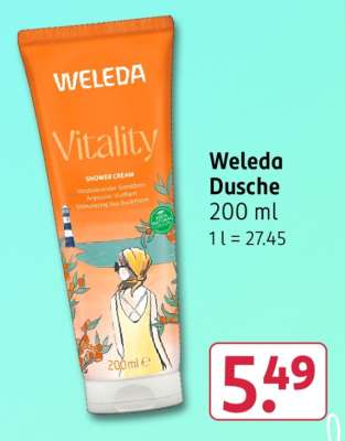Weleda Dusche
