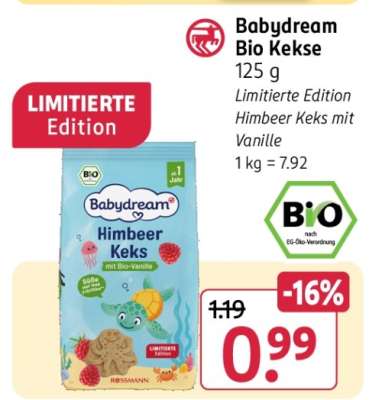 Babydream Bio Kekse