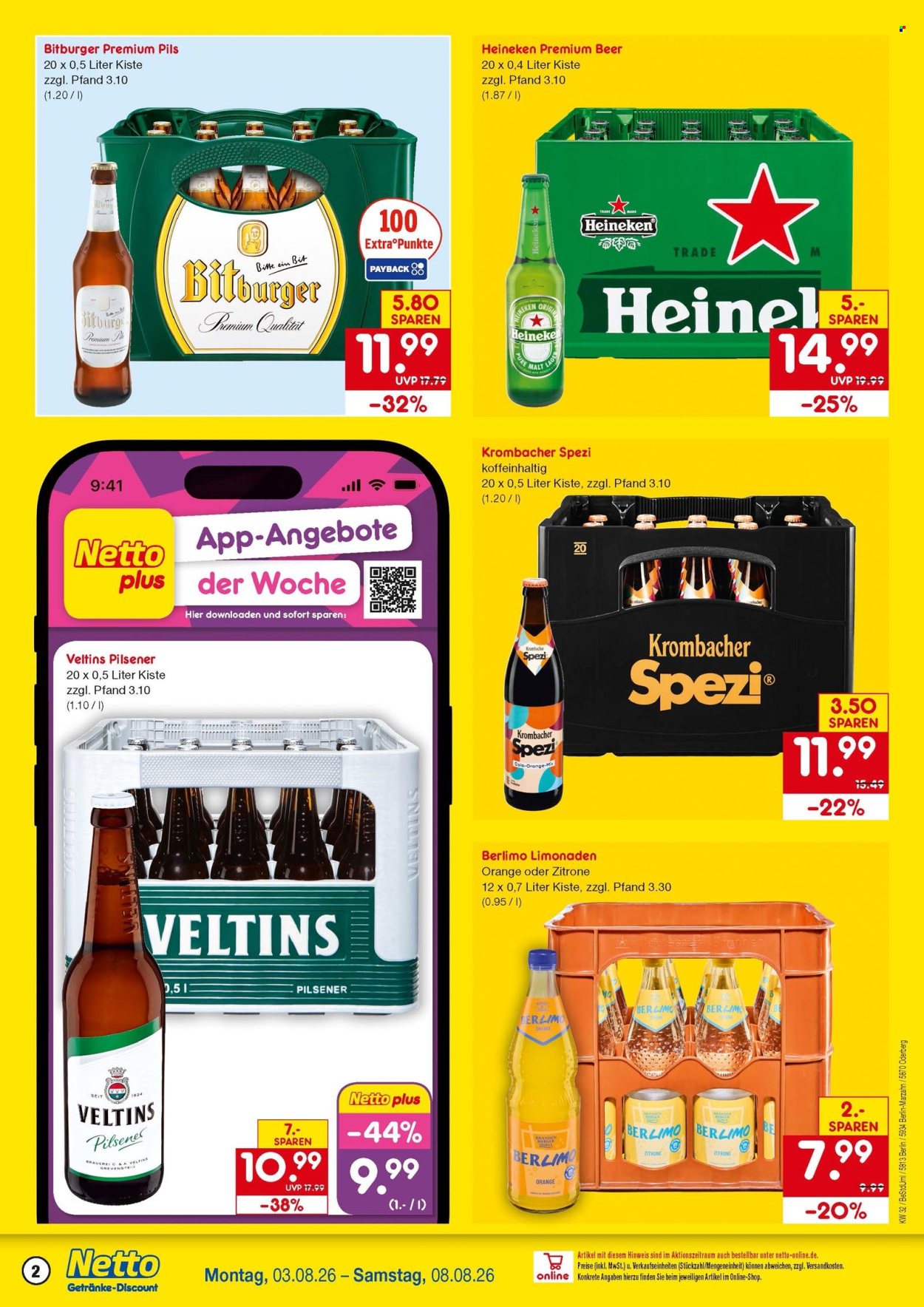 Netto Marken-Discount Prospekte  - 3.08.2026 - 8.08.2026. Seite 2
