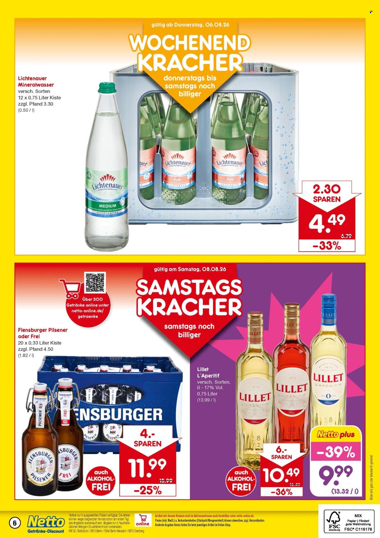 Leták Netto Marken-Discount - 3.8.2026 - 8.8.2026. Strana 6