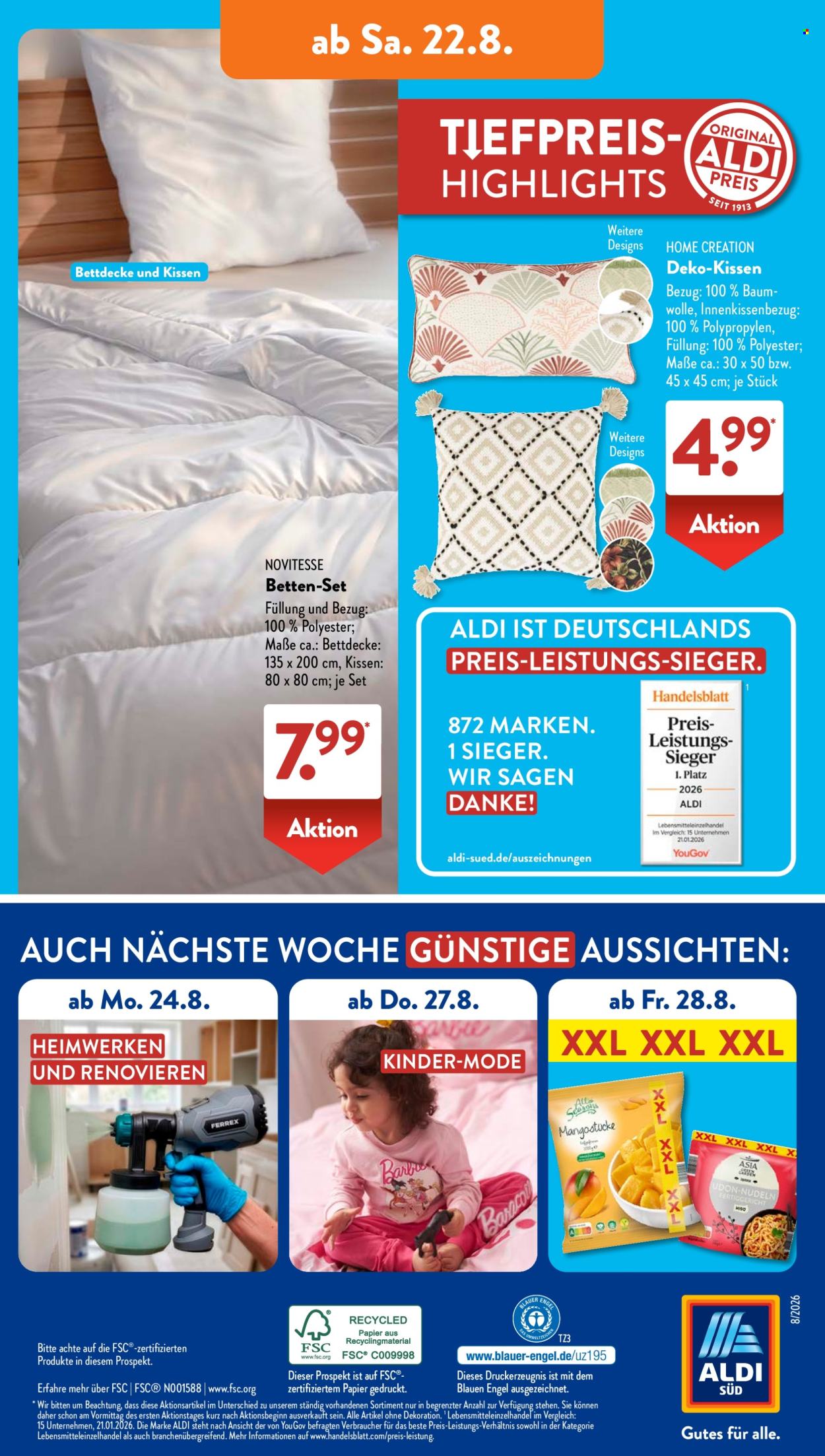 ALDI SÜD Prospekte  - 17.08.2026 - 22.08.2026. Seite 15