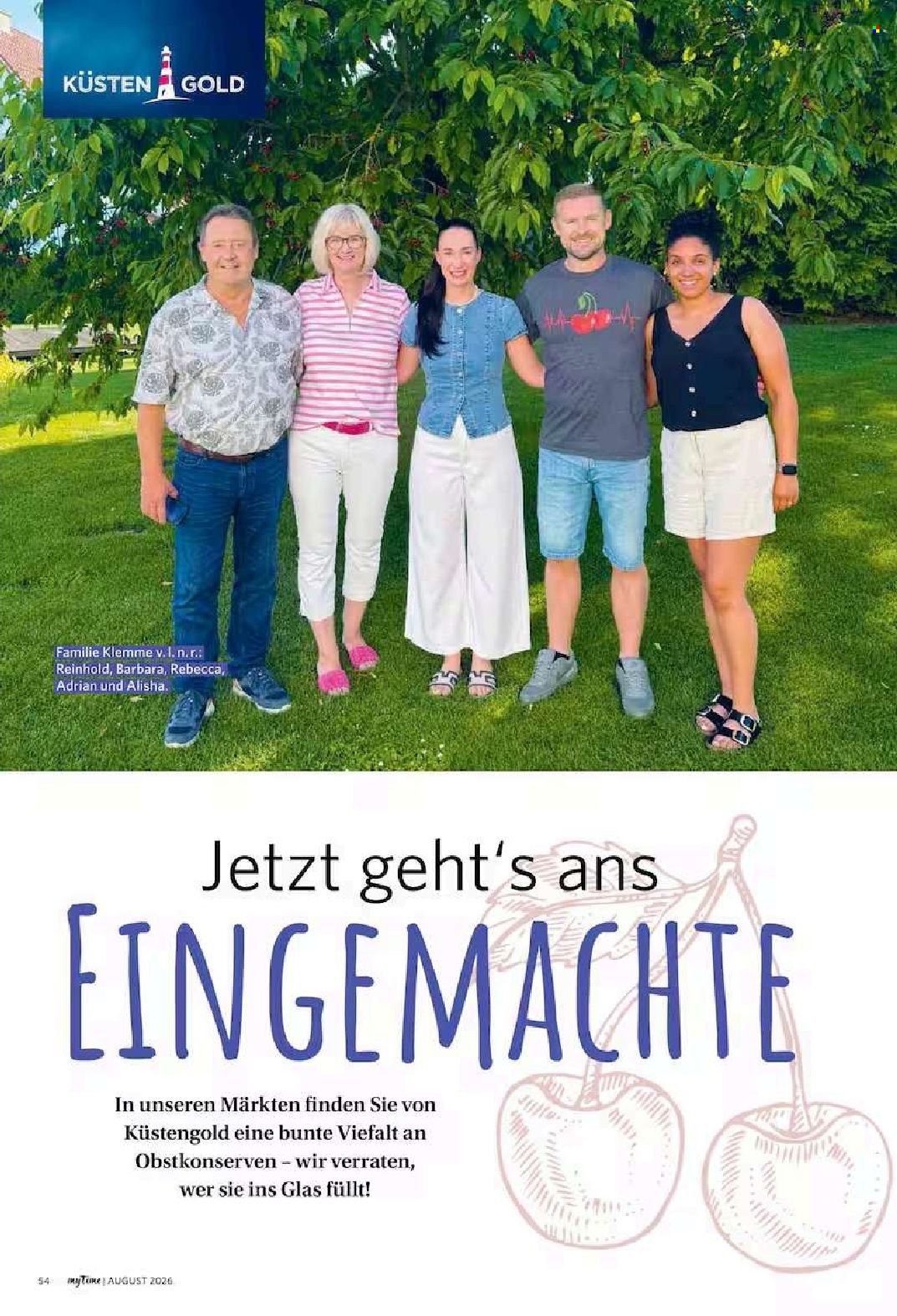 famila Prospekte  - 1.08.2026 - 31.08.2026. Seite 54