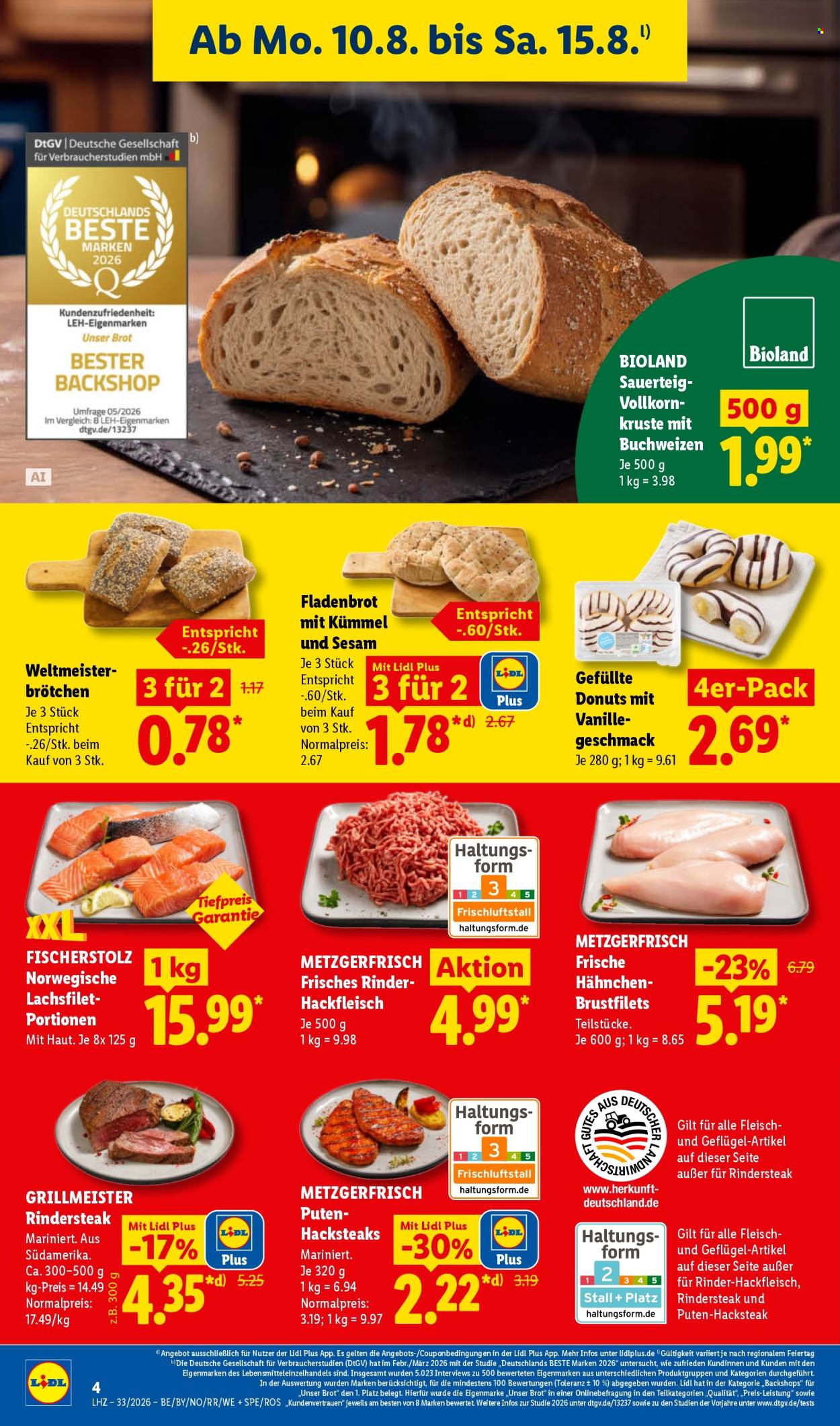 Lidl Prospekte  - 10.08.2026 - 15.08.2026. Seite 10