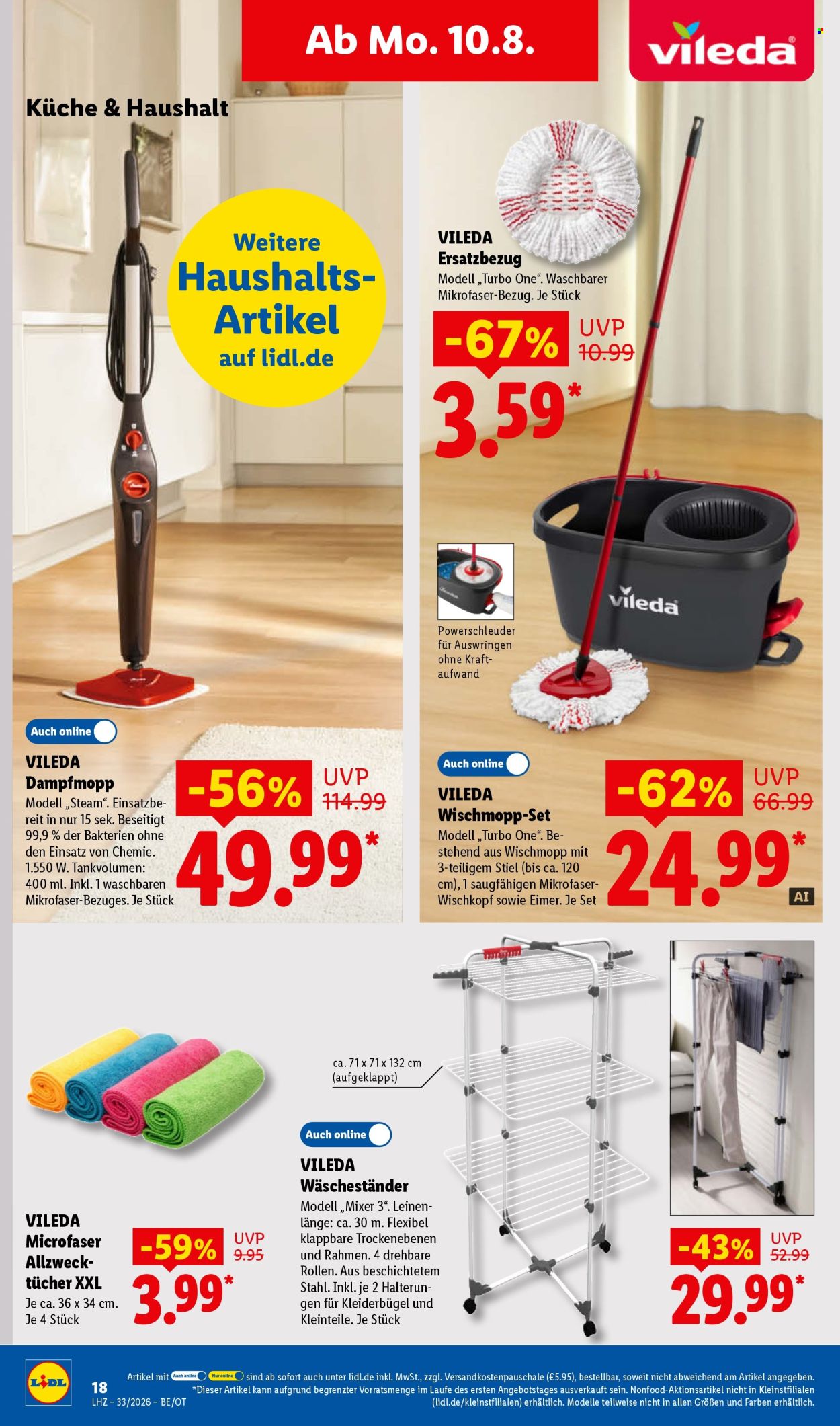 Lidl Prospekte  - 10.08.2026 - 15.08.2026. Seite 38