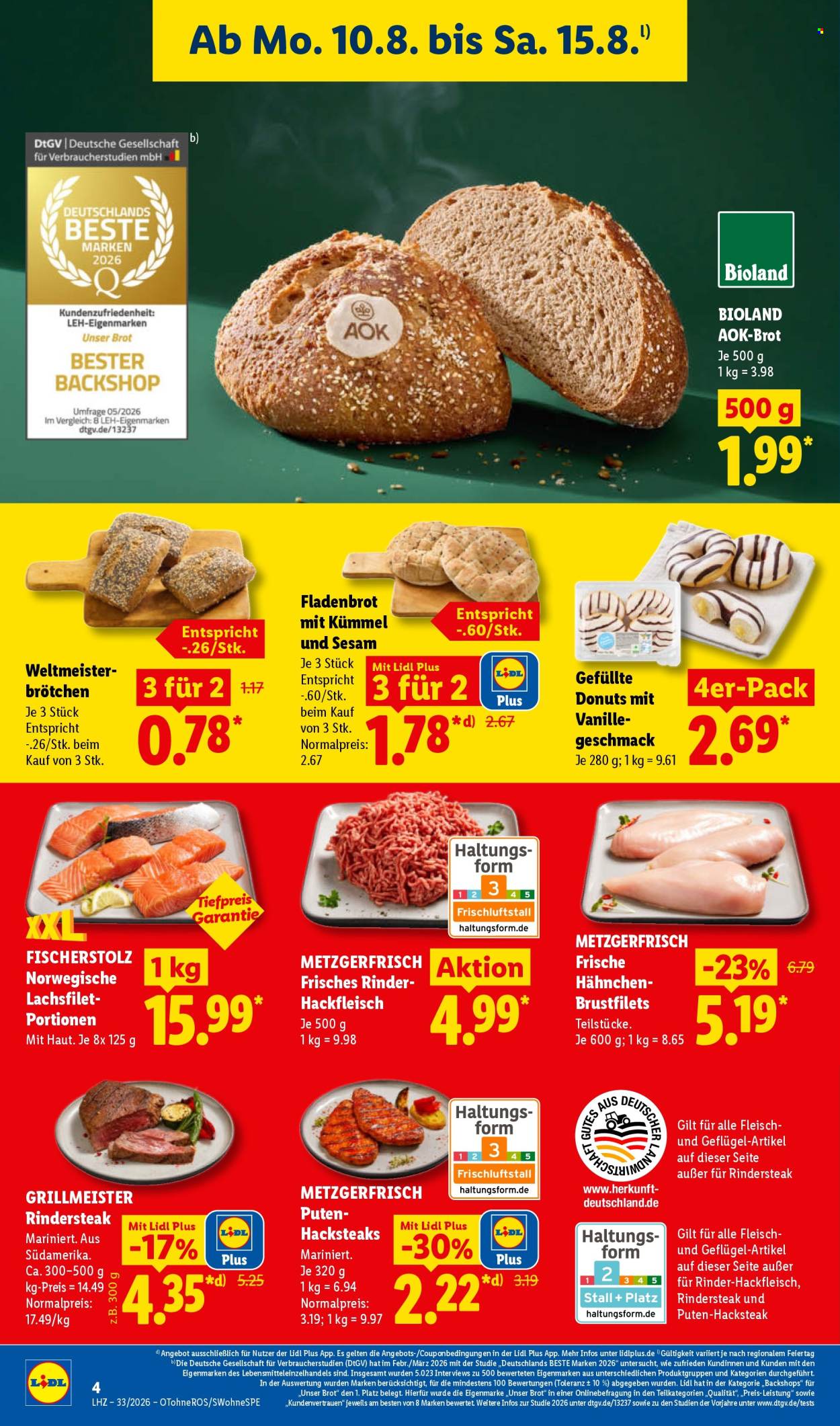 Lidl Prospekte  - 10.08.2026 - 15.08.2026. Seite 10