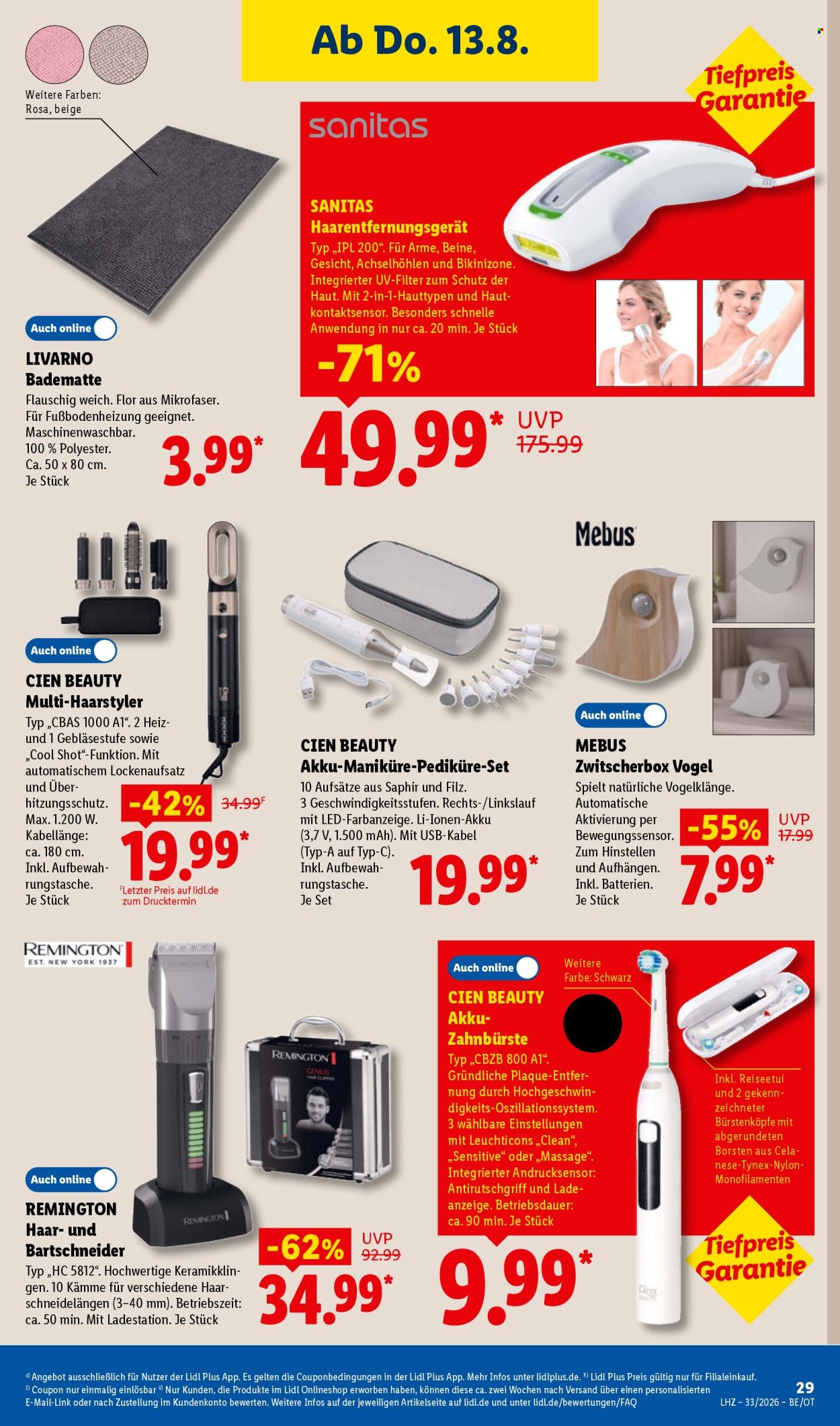 Lidl Prospekte  - 10.08.2026 - 15.08.2026. Seite 51