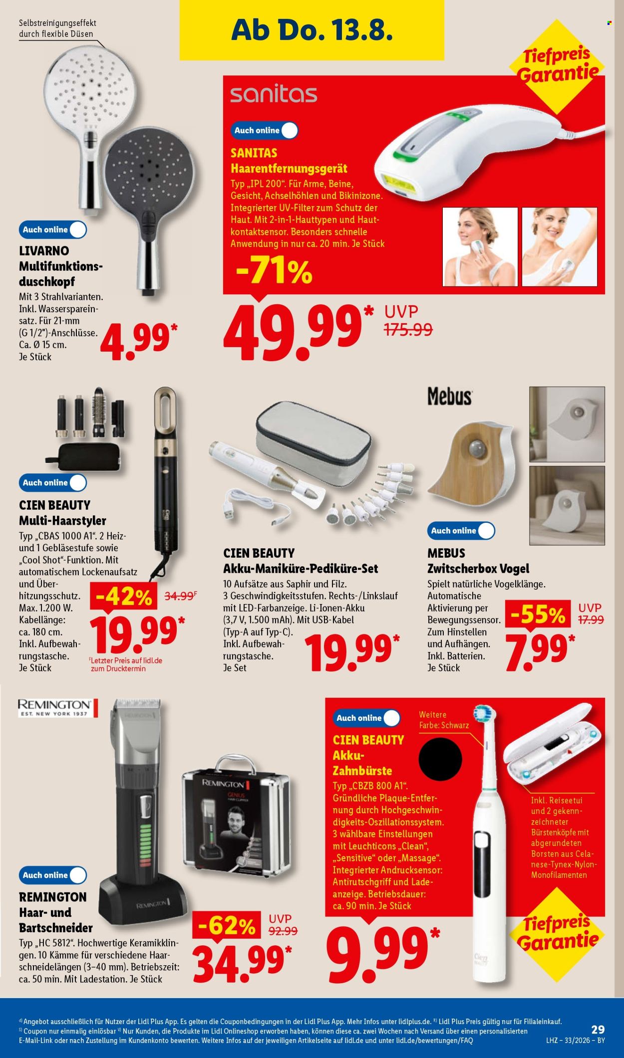 Lidl Prospekte  - 10.08.2026 - 15.08.2026. Seite 51